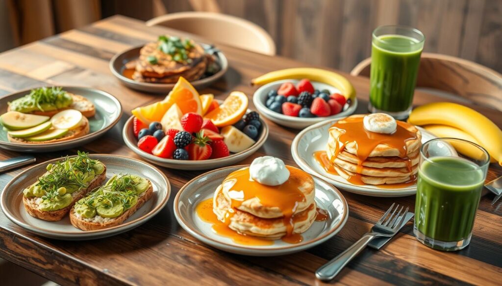 Menú de brunch para ayuno intermitente