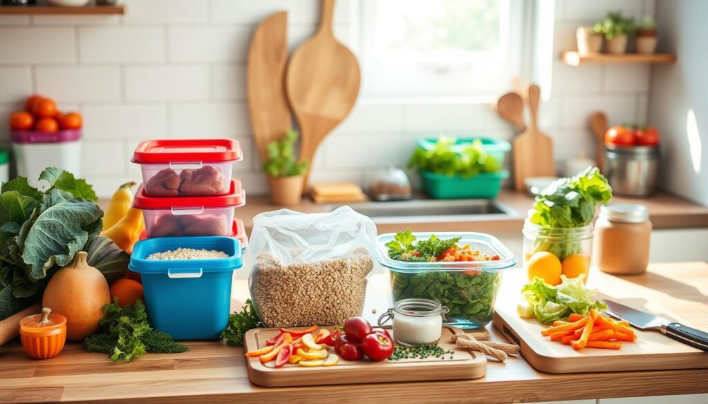 Técnicas de preparación eficiente para meal prep saludable