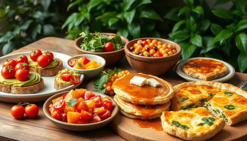 opciones vegetarianas para brunch