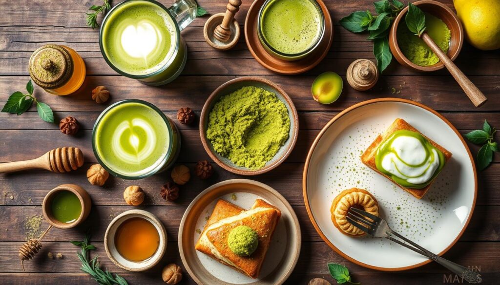 usos culinarios del matcha