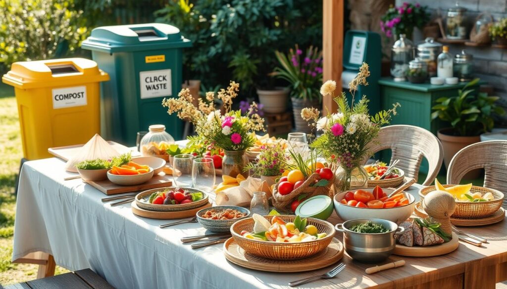 Gestión de residuos en brunch sin residuos