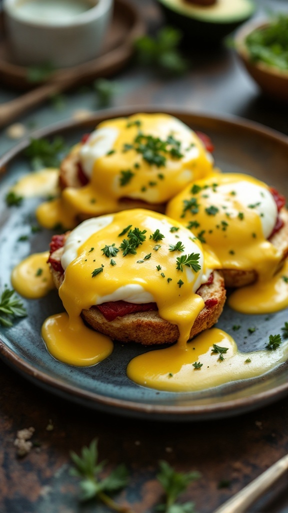 7 Versiones Saludables De Clásicos De Brunch: Huevos Benedictin Veganos Y Más