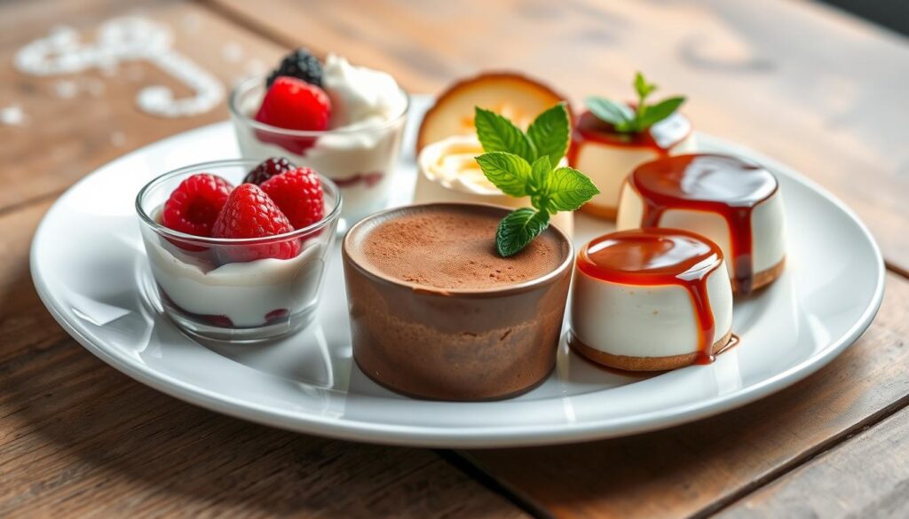 postres bajos en calorías