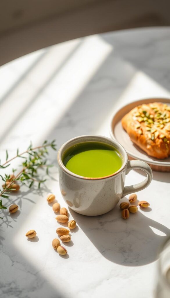 Pistacho Coffee Brunch opciones saludables