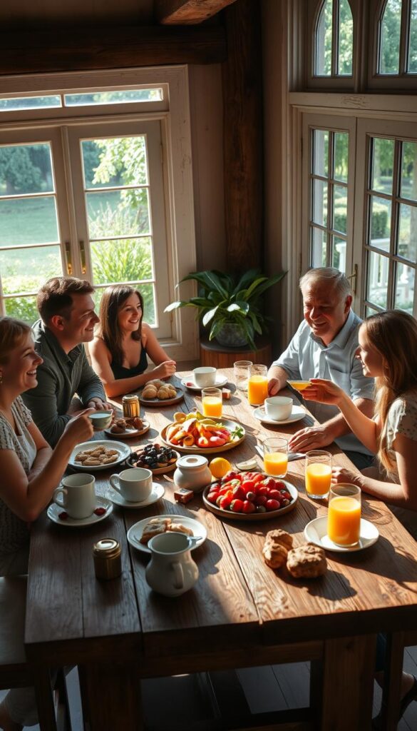 brunch en familia
