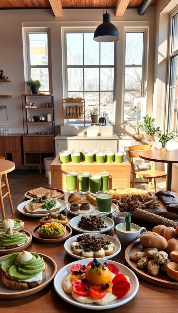 café especialidad Pistacho Coffee Brunch