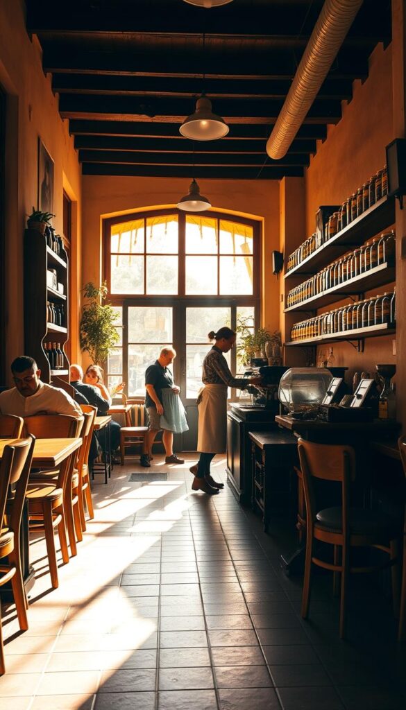 café tradicional Santa Cruz