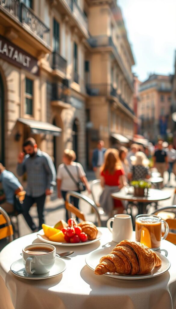 desayuno en centro Donostia