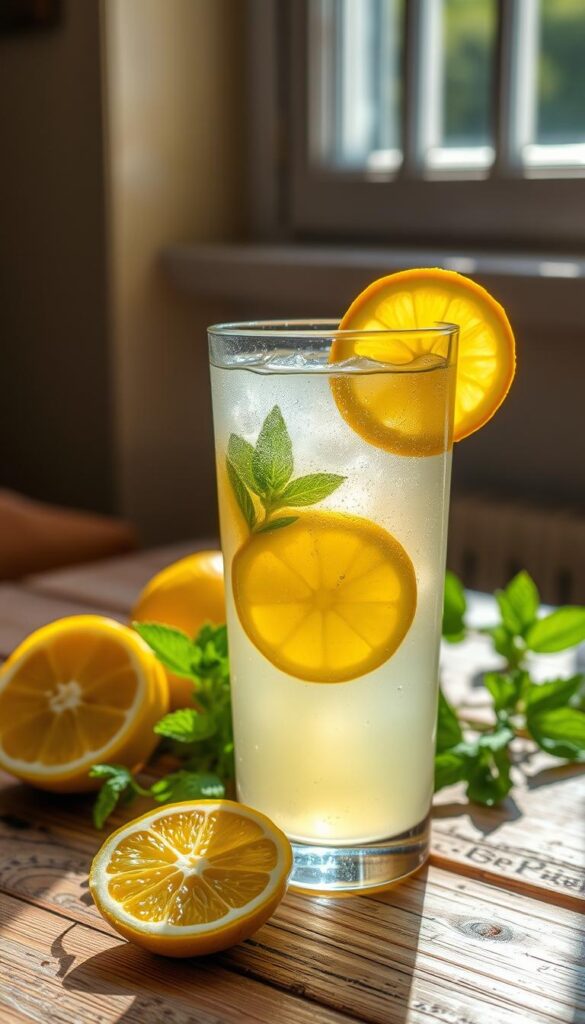 limonada casera sin azúcar