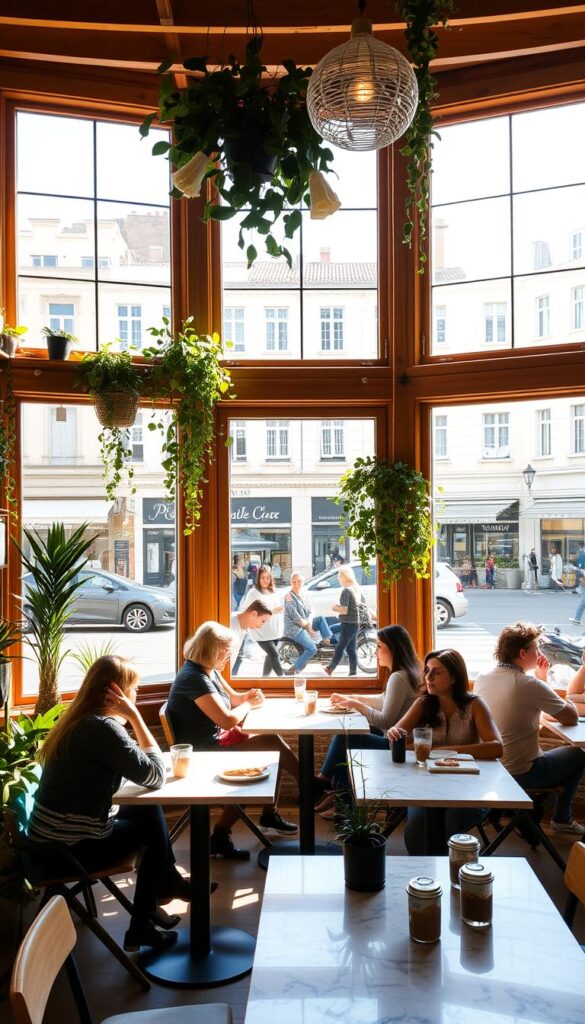 local de café en San Sebastián
