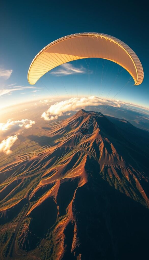 paracaídas ascendente Tenerife