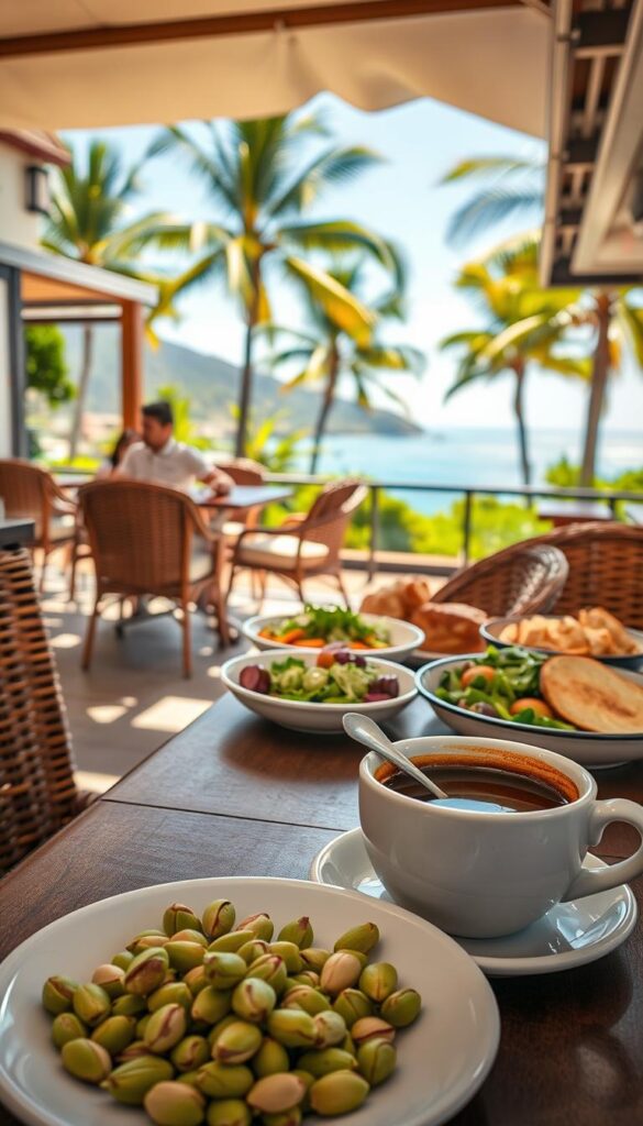 pistacho coffee brunch tenerife