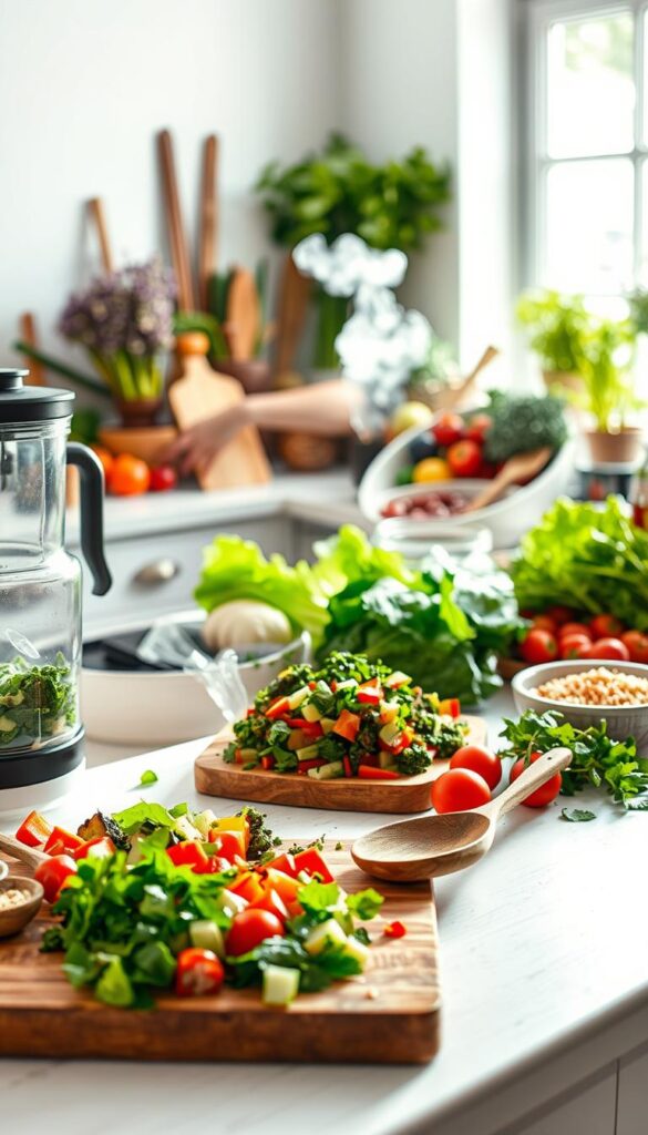 técnicas cocina vegana