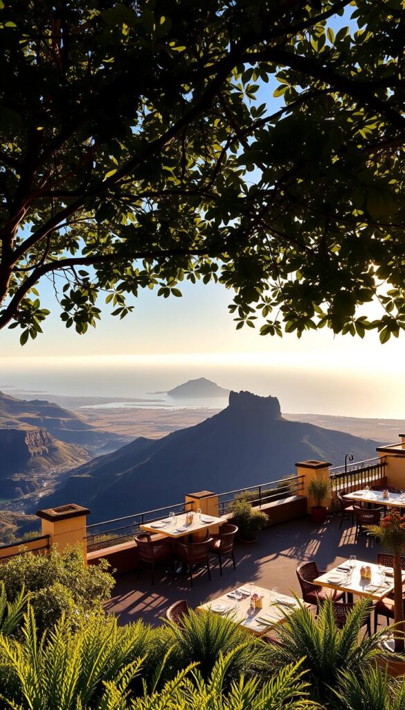 terrazas con vistas panorámicas Tenerife