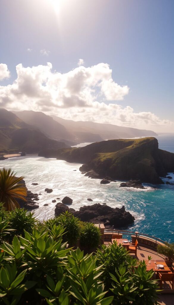 vistas al mar norte de Tenerife