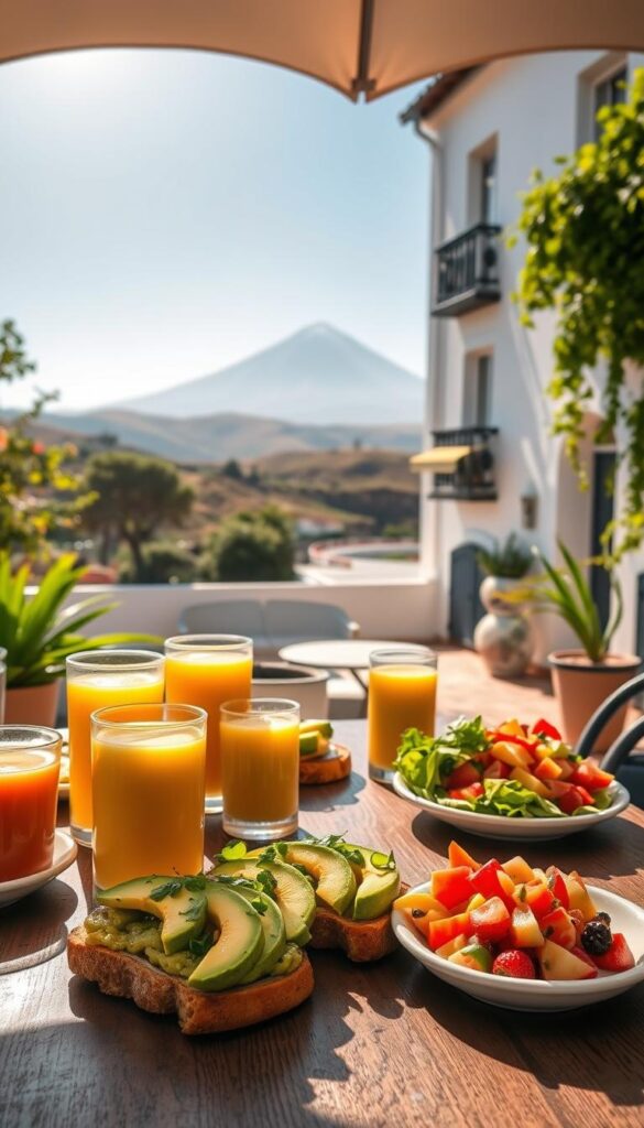 Opciones saludables brunch Tenerife