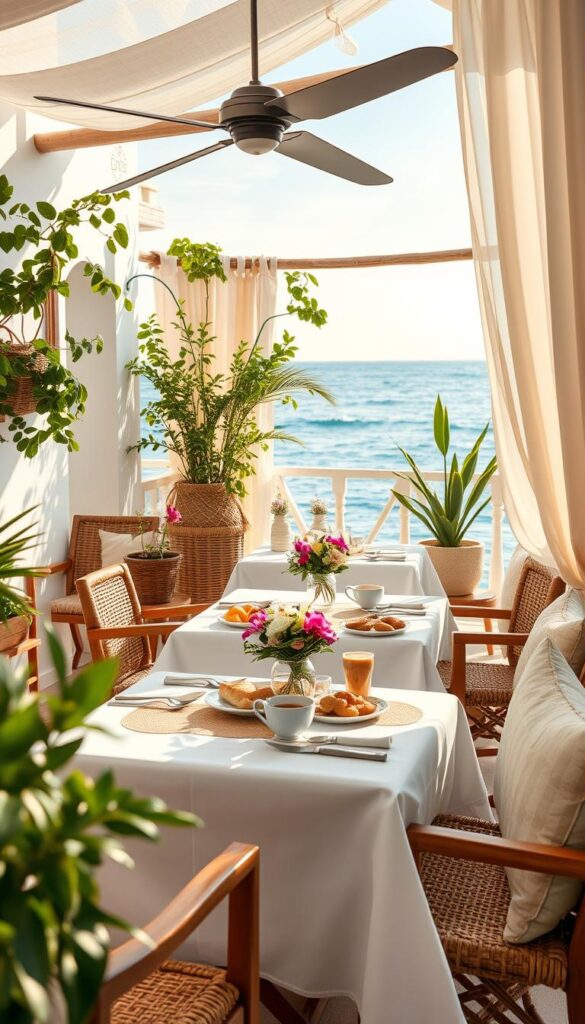 ambiente brunch decoración