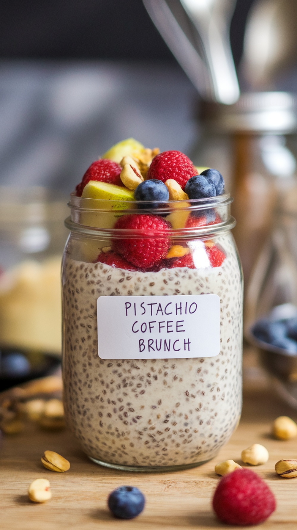 Pistacho Coffee Brunch