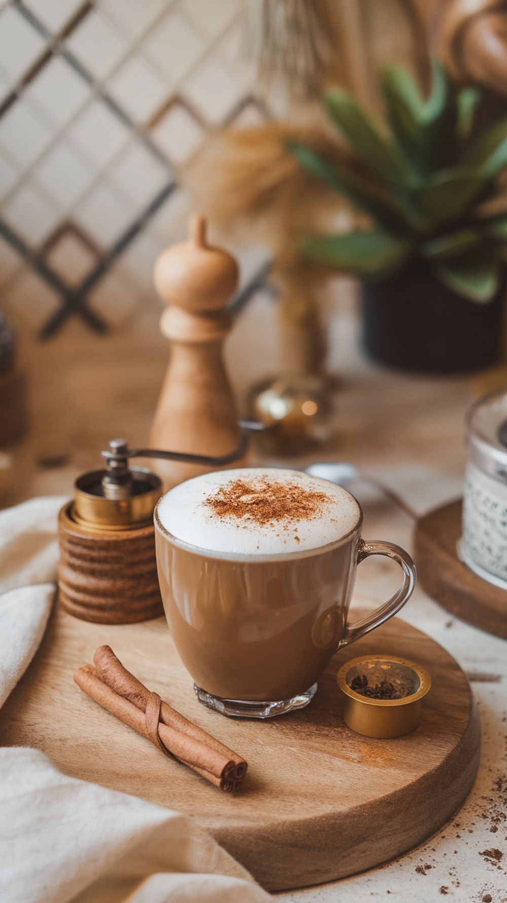 Pistacho Coffee Brunch