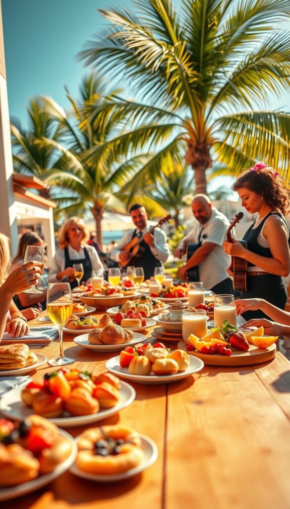 experiencia brunch con música en vivo