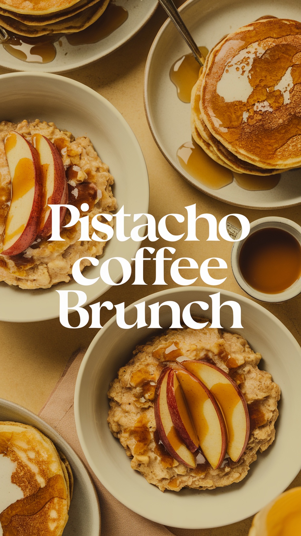 Pistacho Coffee Brunch