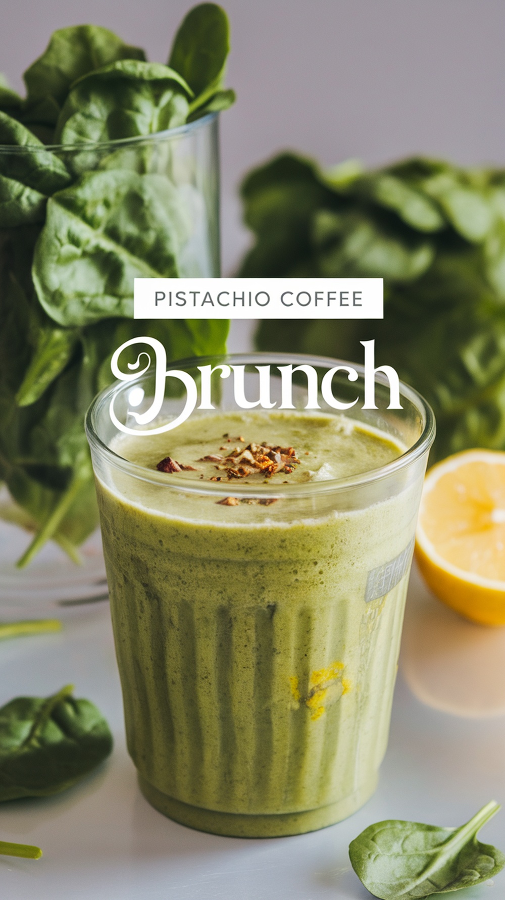 Pistacho Coffee Brunch