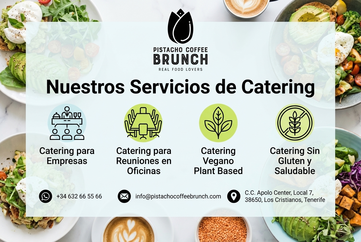 Catering Pistacho Coffee Brunch - Los Cristianos, Tenerife Sur