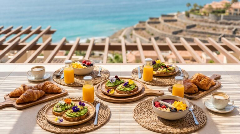 Servicio de catering en Tenerife Sur con desayunos, brunch y opciones saludables