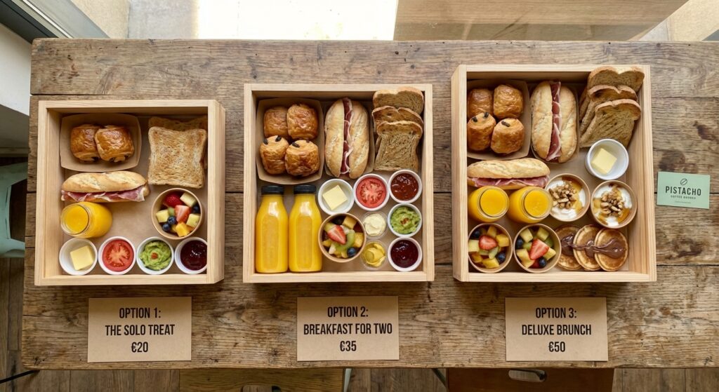 Catering Pistacho Coffee Brunch - Classic Options